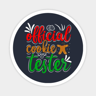 Cookie Tester for Christmas Magnet